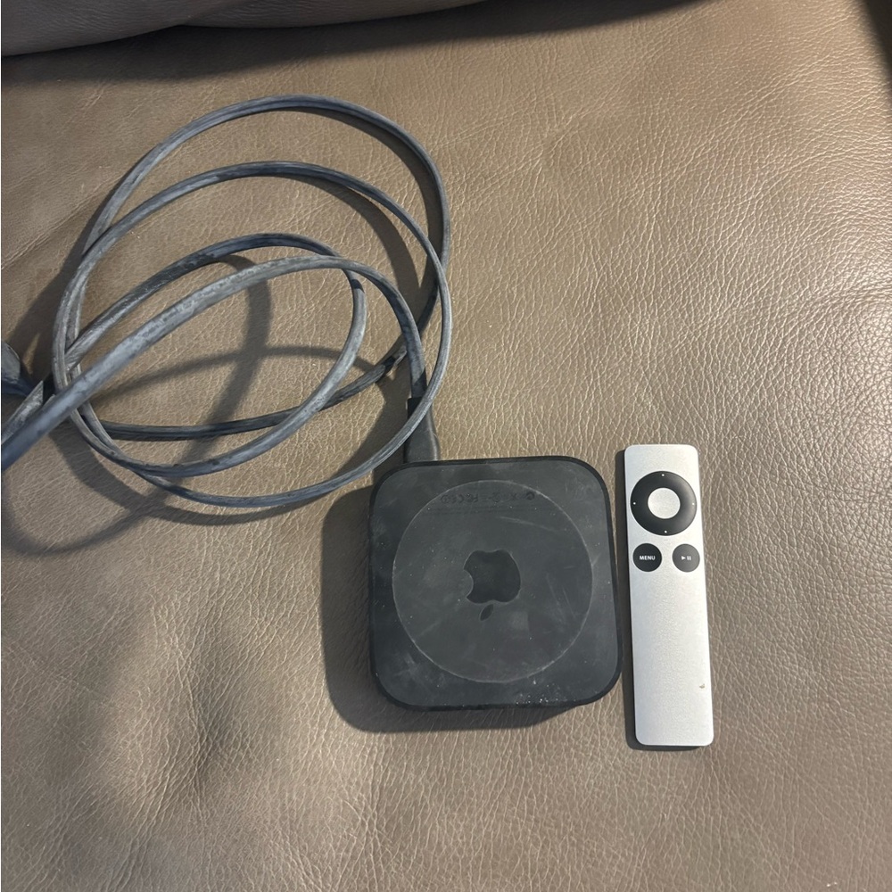 Apple Streaming Device with Remote - Black and Silver